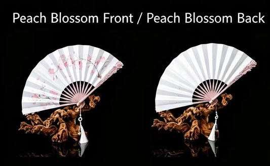 Ten Miles Peach Blossom Fan