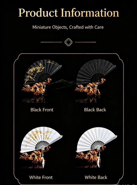Mu Lan Shan Tang- Xuantie Phoenix Feather Fan