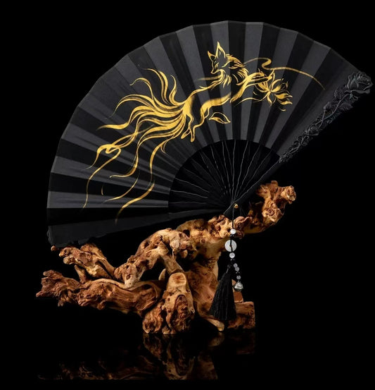 Black Rose Fan