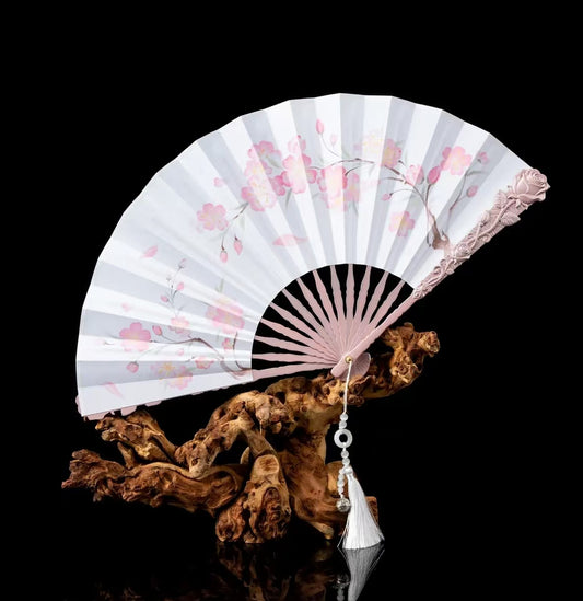 Ten Miles Peach Blossom Fan