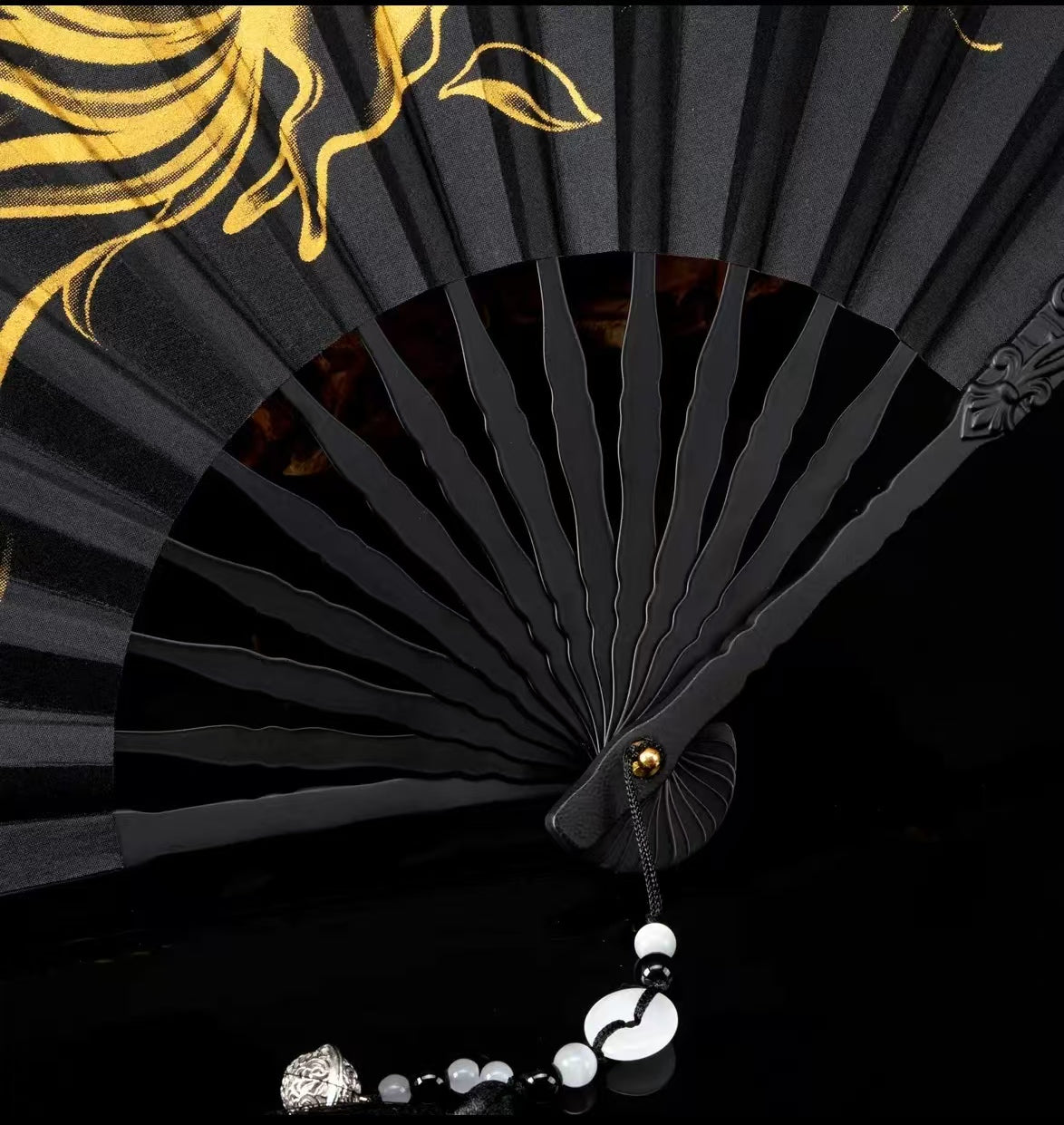 Black Rose Fan